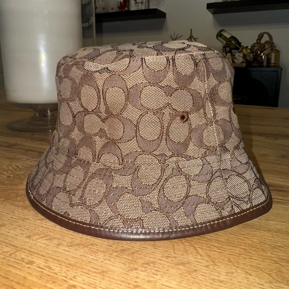Coach Signature Bucket Hat